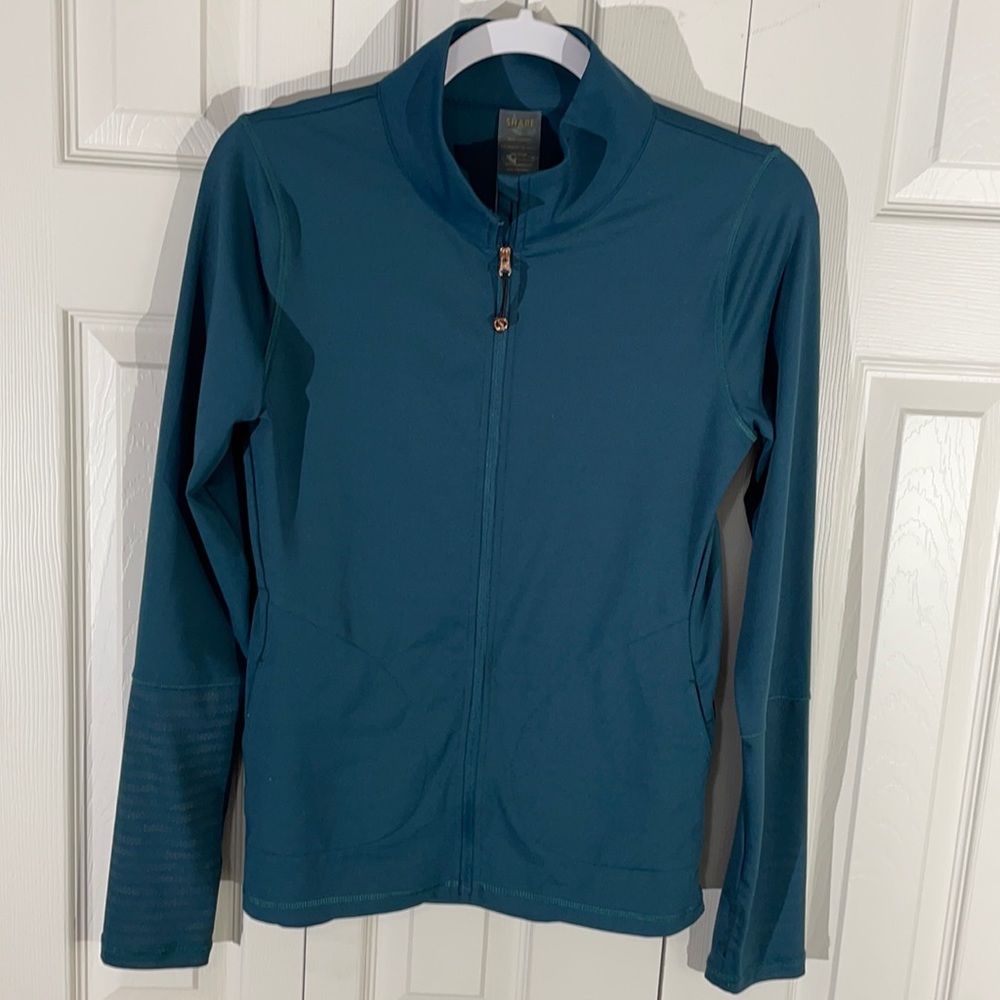 Shape work out zippered jacket